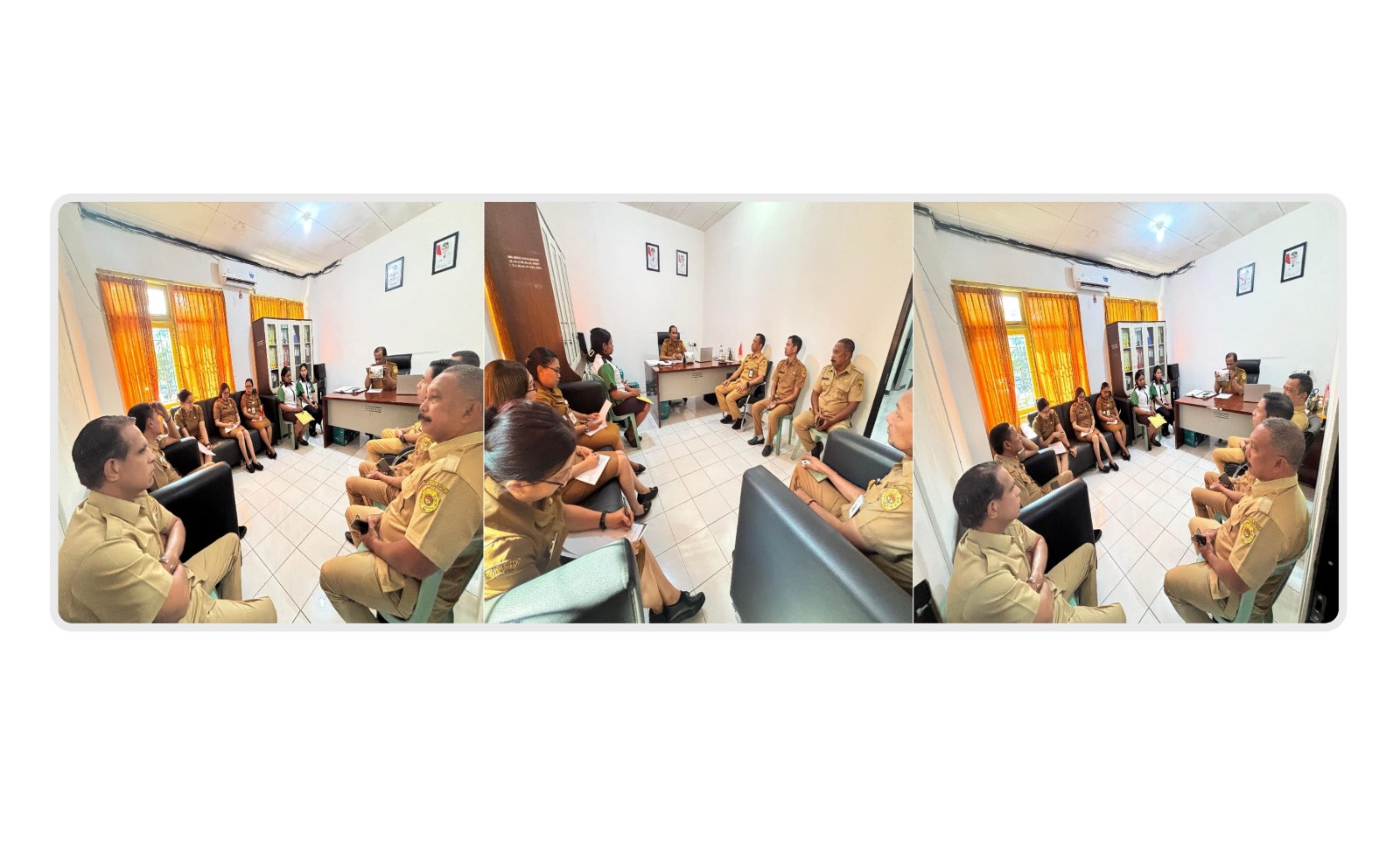 Rapat persiapan Bimtek Penerapan dan Pengoperasian Aplikasi Katalog V6 pada Pemerintah Kota Kupang